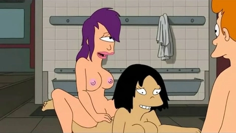 Futurama sexo video (trÃ­o XXX)